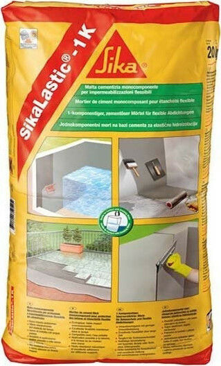 Sika Sikalastic 1K Нанасяемо Уплътнително 20кг Сив 550932