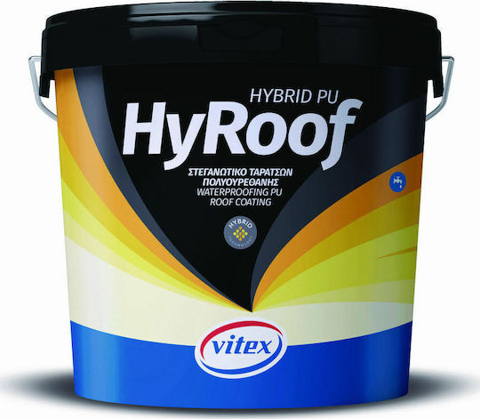 Vitex Hyroof Hybrid Pu Еластомерен Акрил Нанасяемо Уплътнително Полиуретан 10лт Бял