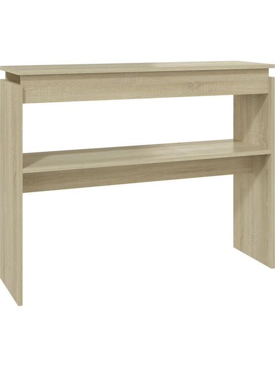 Wooden Console Table Sonoma L102xW30xH80cm