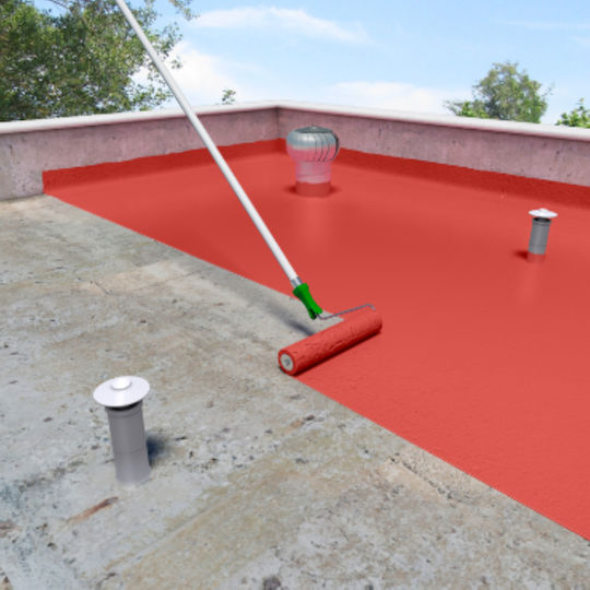 Sika Sikafill-100 Red Oxide Ελαστομερές Ακρυλικό Στεγανωτικό 20kg Κεραμιδί
