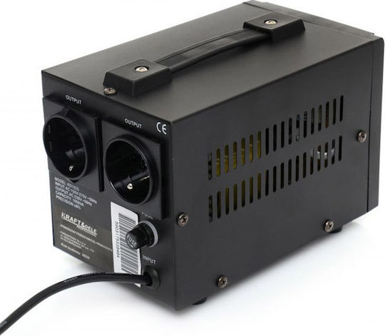 Kraft & Dele KD-1925 Stabilizator de Tensiune 1000VA cu 2 Prize Curent