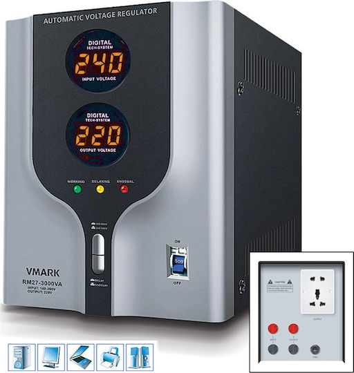 VMARK RE27-3000VA Σταθεροποιητής Τάσης Relay