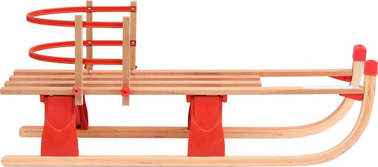 vidaXL Sanie 92493 Pliant din lemn cu spătar 110cm