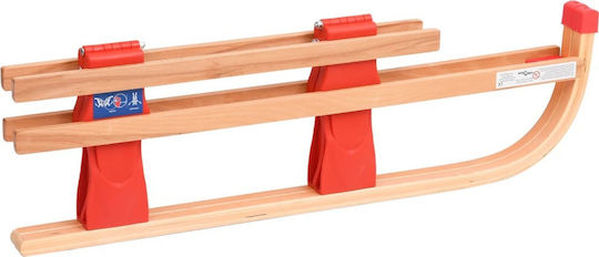 vidaXL Sanie 92493 Pliant din lemn cu spătar 110cm