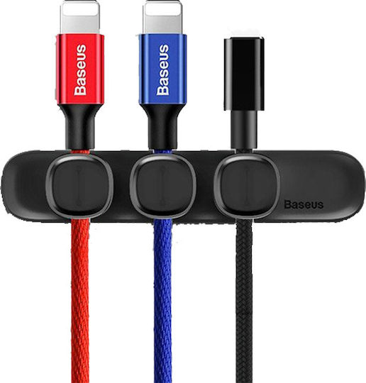 Baseus ACWDJ-01 Cable Clips 1pc Black
