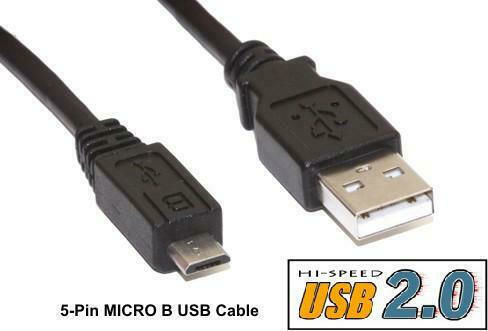 USB 2.0 Cable USB-A male - micro USB-B male 3m