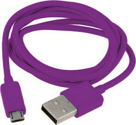 Volte-Tel USB 2.0 to micro USB Cable Purple 1m (VCD-01)