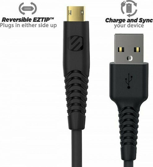 Scosche 1.2m Flat USB 2.0 to micro USB Cable (HDEZ4I)