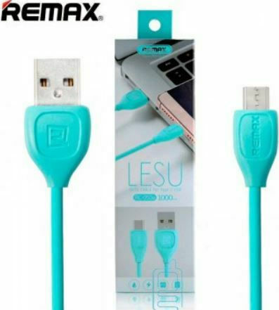 Remax Lesu RC-050m 1m Regular USB 2.0 to micro USB Cable Blue