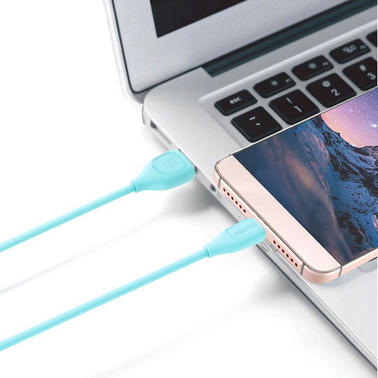Remax Lesu RC-050m 1m Regular USB 2.0 to micro USB Cable Blue