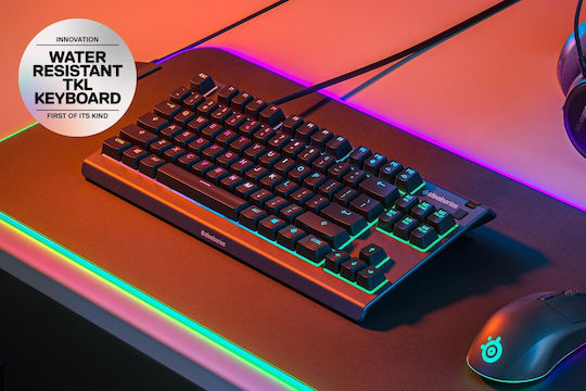 SteelSeries APEX 3 TKL Gaming Keyboard with RGB lighting (English US)