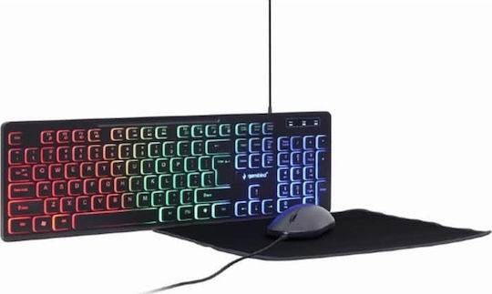Gembird KBS-UML-01 Gaming Keyboard with RGB Lighting English US