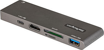 StarTech USB-C Лаптоп Докинг Станция с HDMI 4K PD Сива (DKT30CMHSDPD)
