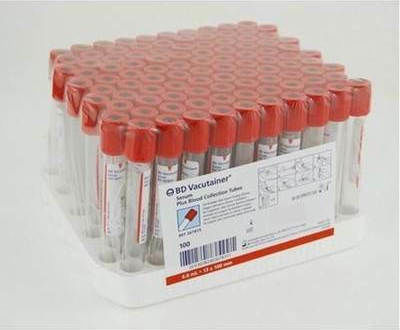BD Vacutainer Plus Σωληνάρια Αιμοληψίας 10ml Σωληνάρια Αιμοληψίας 100τμχ 4ml