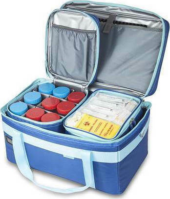 Elite Bags Ισοθερμική Ιατρική Τσάντα Minicool's σε Μπλε Χρώμα