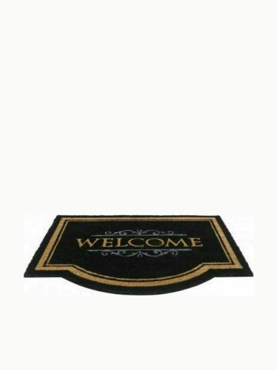 Sdim Carpet Doormat Welcome 001 Black 60x80cm