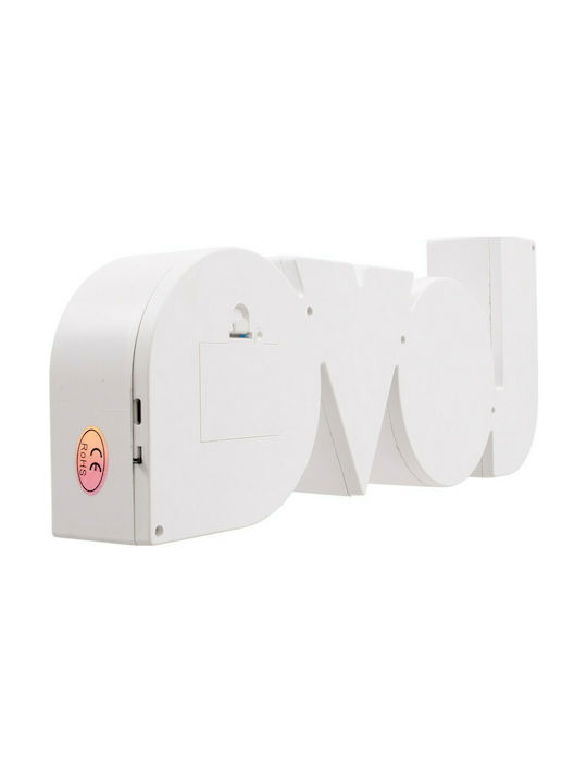 GloboStar Dekorative Lampe Liebe Mehrfarbig