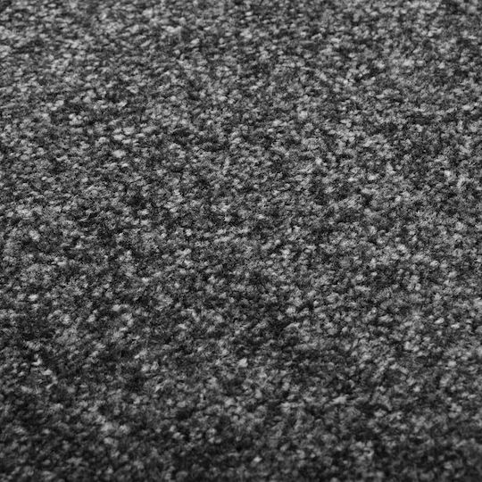vidaXL Fußmatte Teppich mit rutschfester Unterlage Charcoal 40x60cm