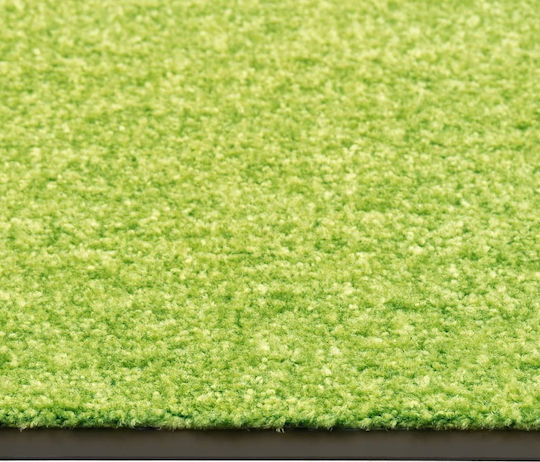 vidaXL Fußmatte Teppich mit rutschfester Unterlage Green 60x180cm
