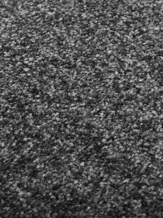 vidaXL Entrance Mat Carpet with Anti-slip Backing Charcoal 90x120cm