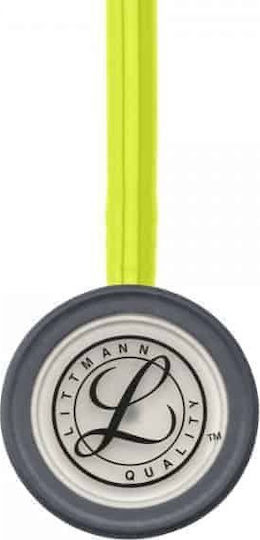 3M Littmann Classic III Παιδιατρικό Στηθοσκόπιο Non Chill με Διπλό Κώδωνα Κίτρινο