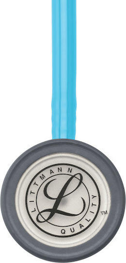 3M Littmann Classic III Adults Non Chill Double Head Stethoscope Light Blue