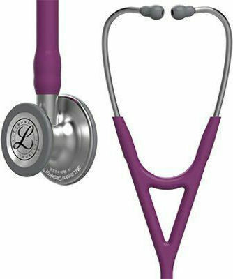 3M Littmann Cardiology IV Кардиологичен Стетоскоп Непрекъснато с Двоен Конус Лилав