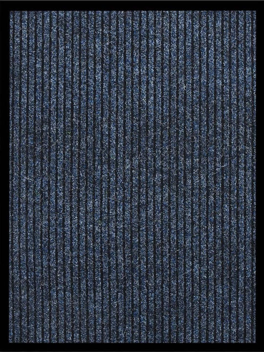 vidaXL Fußmatte Sisal mit rutschfester Unterlage Blue 60x80cm