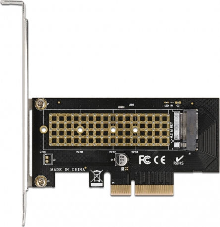 DeLock PCIe Controller with 1 M.2 Port