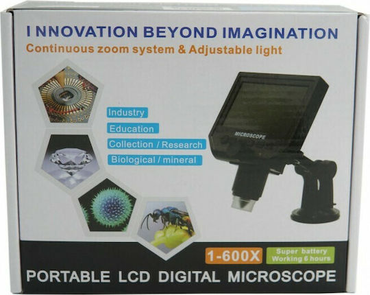 KKmoon G600 Digital with Monitor Microscope 1-600x