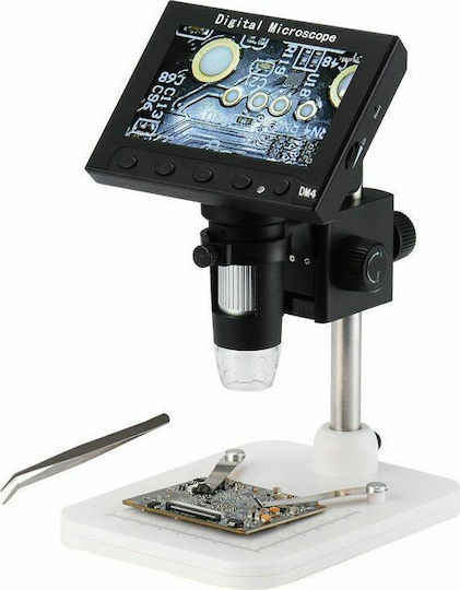 Andowl Digital Educational with Monitor Microscope USB 1000x
