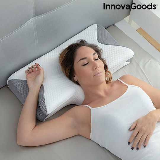 InnovaGoods Μαξιλάρι Ύπνου Polyester Ανατομικό 36x62x14cm