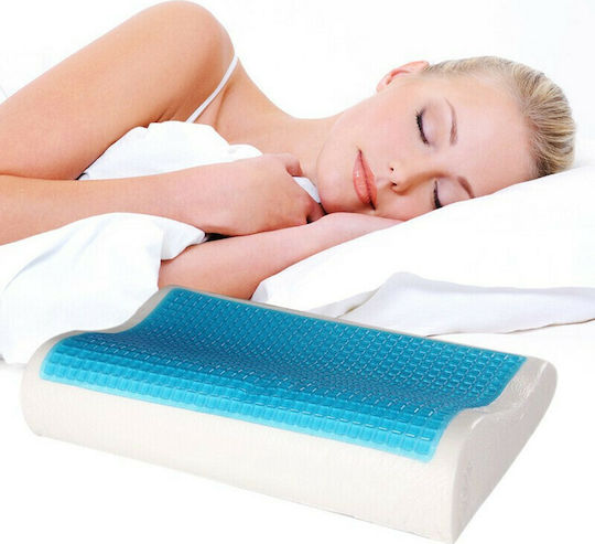 Mobiak Aloe Vera Pernă de Somn Gel Anatomică 40x60x12cm