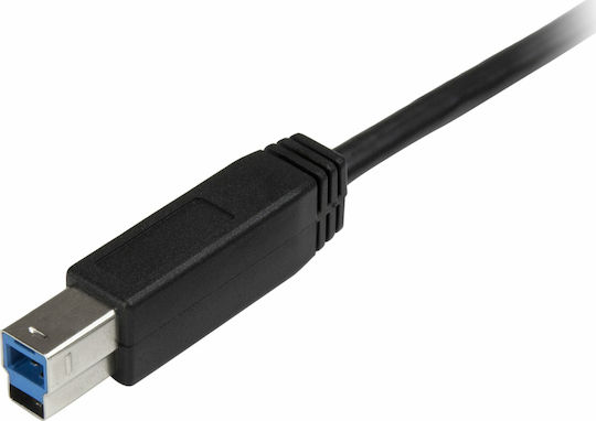 StarTech USB 3.0 Cable USB-C male - USB-B Μαύρο 2m USB315CB2M