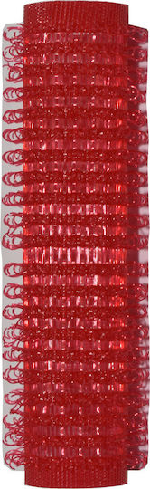 Hair Rollers Wire Mesh Red 13mm In Red Colour 12 Pieces