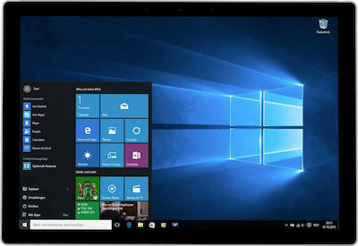Microsoft Surface Pro 7 12.3" Tablet με WiFi (4GB/128GB) Platinum