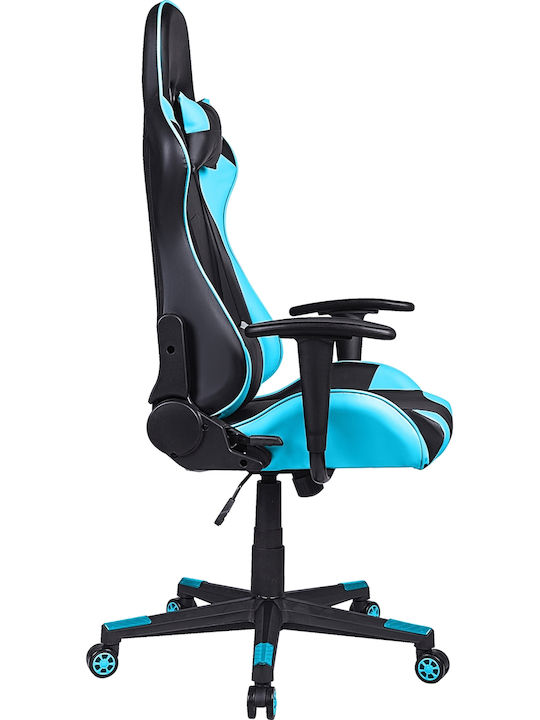 Woodwell BF8000 Scaun Gaming Din piele ecologică Albă