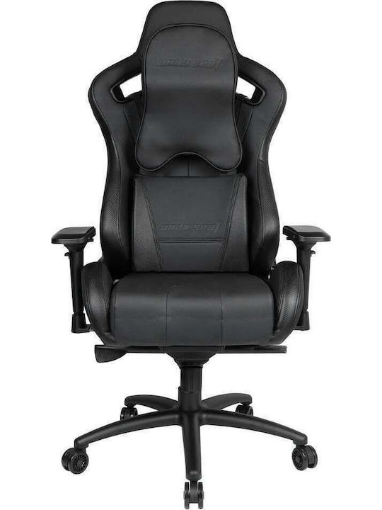Anda Seat Dark Knight XL Scaun Gaming Din Piele Sintetică Cu Brațe Ajustabile Negru