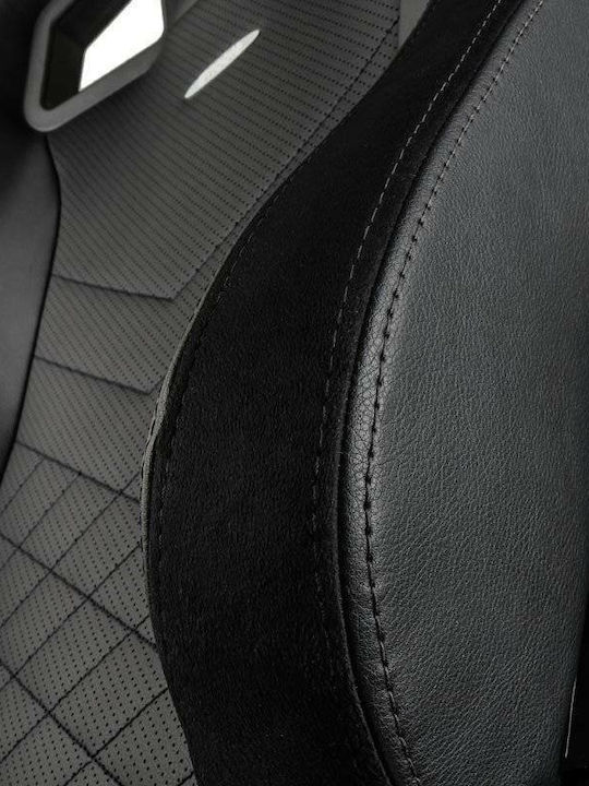 Noblechairs Epic Καρέκλα Gaming Δερματίνης με Ρυθμιζόμενα Μπράτσα Μαύρη