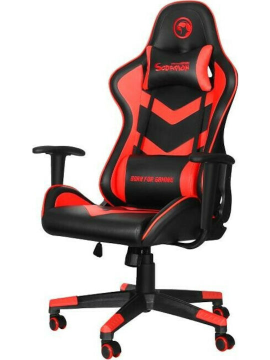 Marvo GH-106 Artificial Leather Gaming Chair Black/Red