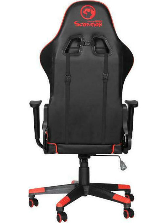 Marvo GH-106 Artificial Leather Gaming Chair Black/Red