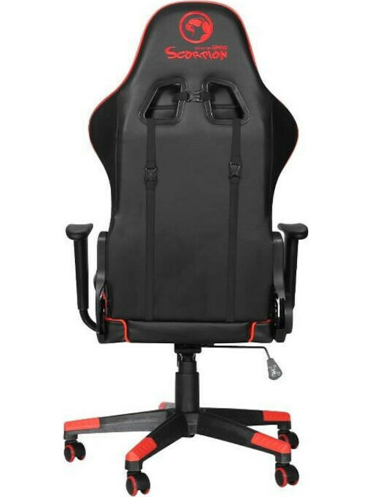 Marvo GH-106 Artificial Leather Gaming Chair Black/Red