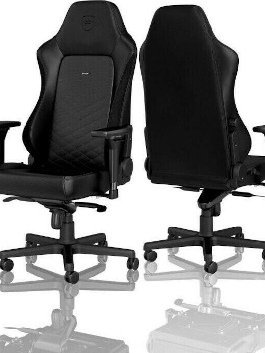 Noblechairs Hero Καρέκλα Gaming Δερματίνης με Ρυθμιζόμενα Μπράτσα Μαύρη