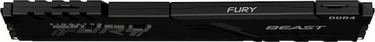 Kingston Fury Beast DDR4 128GB RAM with 4x32GB Modules and Speed 3600 for Desktop