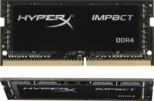 Kingston Fury Impact DDR4 32GB RAM με 2x16GB Modules και Ταχύτητα 3200 για Laptop