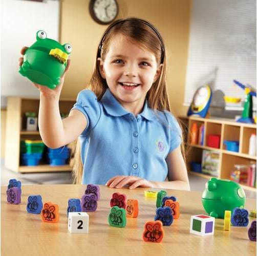 Learning Resources Froggy Feeding Fun Образователна Игра Образователни за 3+ години Години