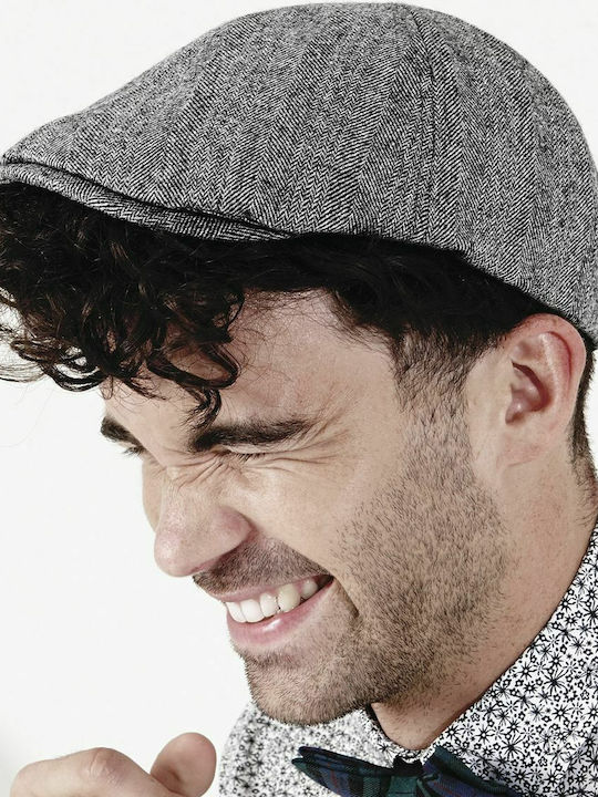 Beechfield B622 Flat Cap Gray