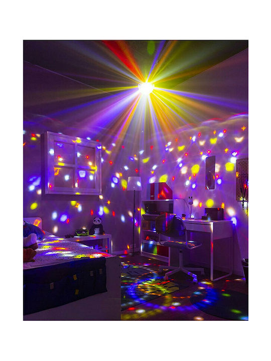 BeamZPro JB90R Mini Star Ball DMX Decorative Lamp Party Light Black