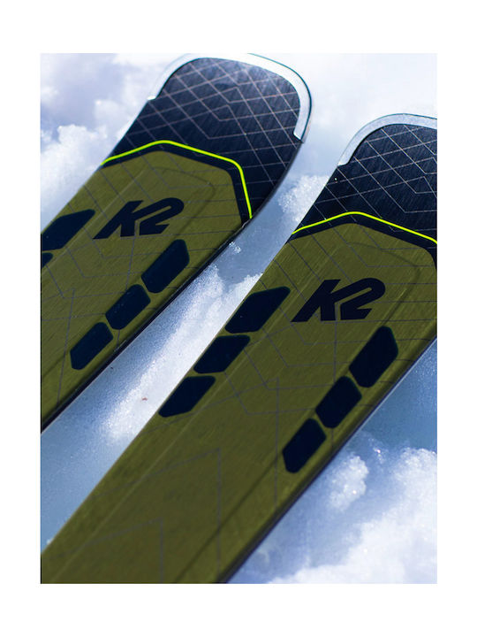 K2 Disruption 78 Ti Ανδρικά Πέδιλα Σκι σε Πράσινο Χρώμα με Δέστρες MXC 12 TCX Light Quikclik