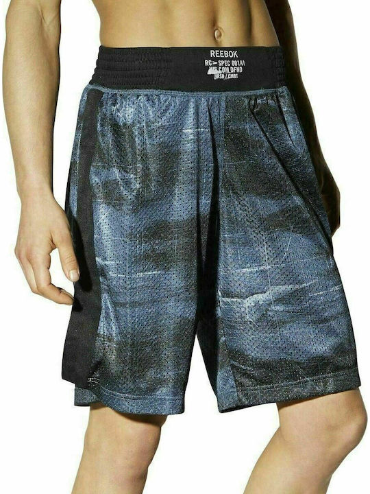 Reebok Combat Prime Ανδρικό Σορτσάκι Πυγμαχίας Μπλε